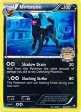 1x Umbreon - 60/108 - Promotional - Crosshatch Holo Spring Regional Championship