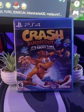 Crash Bandicoot 4: It's About Time PlayStation 4 Tested Working Great Condition