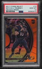 2017 Select Concourse Orange Prizm 12/49 Mitchell Trubisky PSA 10 GEM MT 12b5