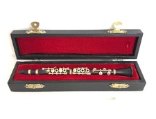 Miniature MV 029 Clarinet with Case non working Realistic detailed novelty.