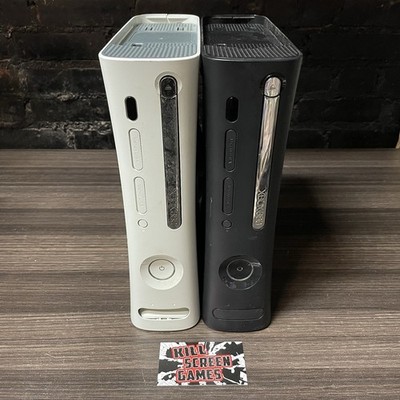 Lot of 2 Original XBOX 360 Consoles - Tray Issues + Tested + Working -- READ