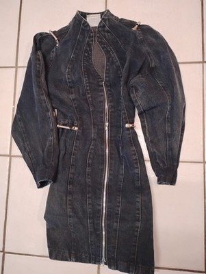 PARASUCO Denim Dress With Steampunk Hardware Size 7, 100% Cotton  Canada Brand