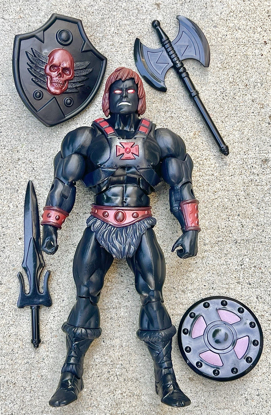 ANTI-ETERNIA HE-MAN action figure Masters of the Universe Evil origin classics