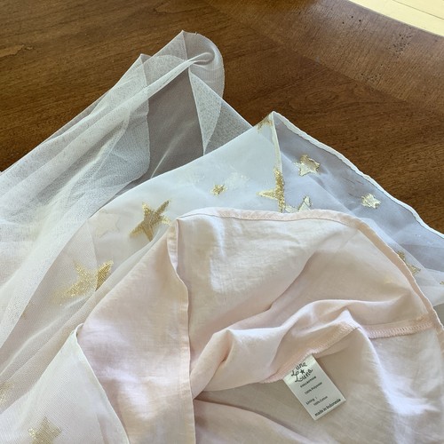 LUNA LUNA Pink Gold Stars Princess Dress Girls Size 4 Bust 20” Orig. $125 - Picture 6 of 7