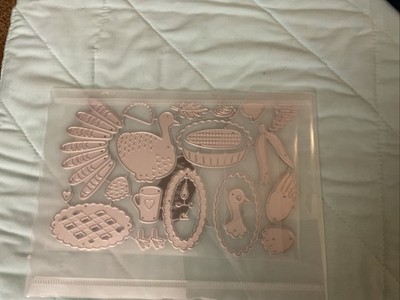 Thanksgiving Diecut Set. Brand New. Turkey. Brand New. Never Been Used.