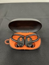 Skullcandy Push Play Active Wireless Earbuds w/Charging Case - Black/Orange