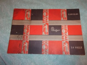 Vintage 1933 Cadillac Lasalle Sales Brochure