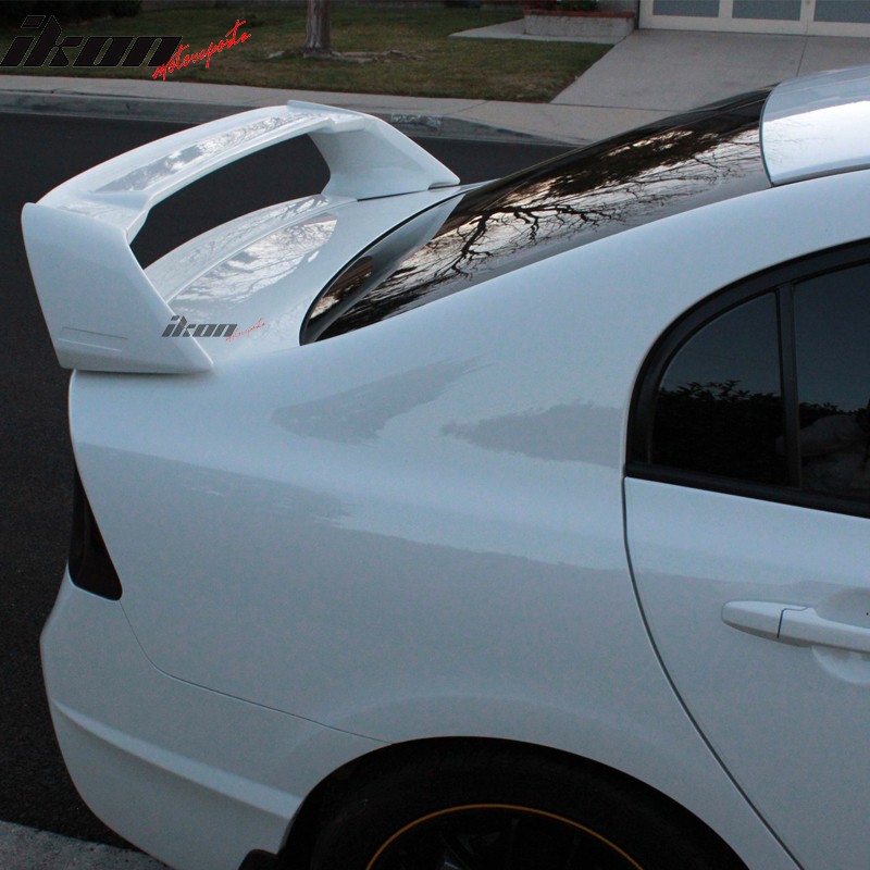 Fits 06-11 Honda Civic 8th Sedan Mugen Style Trunk Spoiler Painted