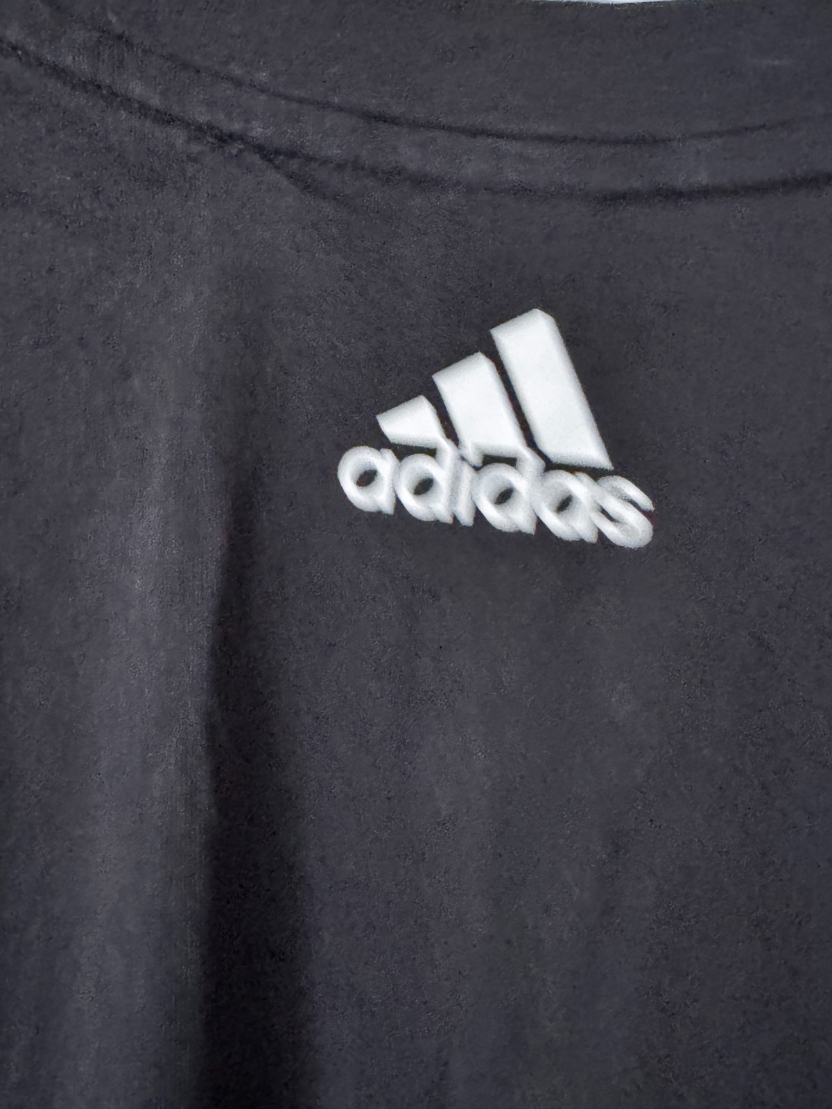 Adidas “Badge of Sport” Graphic Tee - Black - Men’s Large image 8