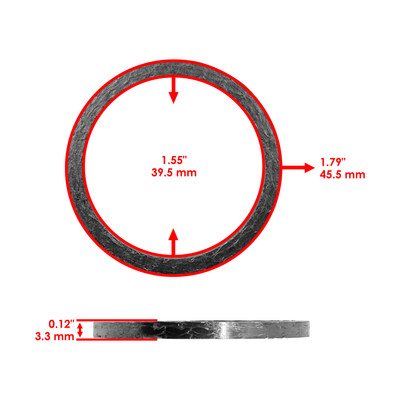 Exhaust Pipe Gasket for Arctic Cat 0830-089, 0412-338 | eBay