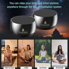 Tibetan Singing Bowl Sound Machine Stereo Meditation Speaker Yoga Relaxation