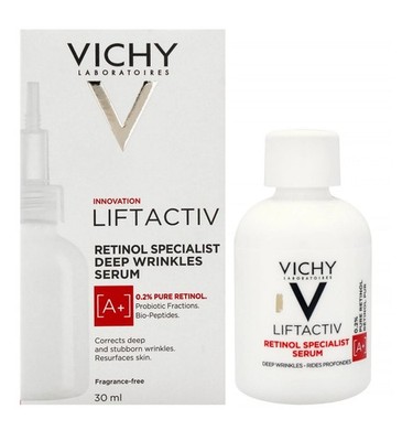 Vichy Liftactiv Pure Retinol Deep Wrinkles A+ Serum, 30ml, EXP: 08/2026