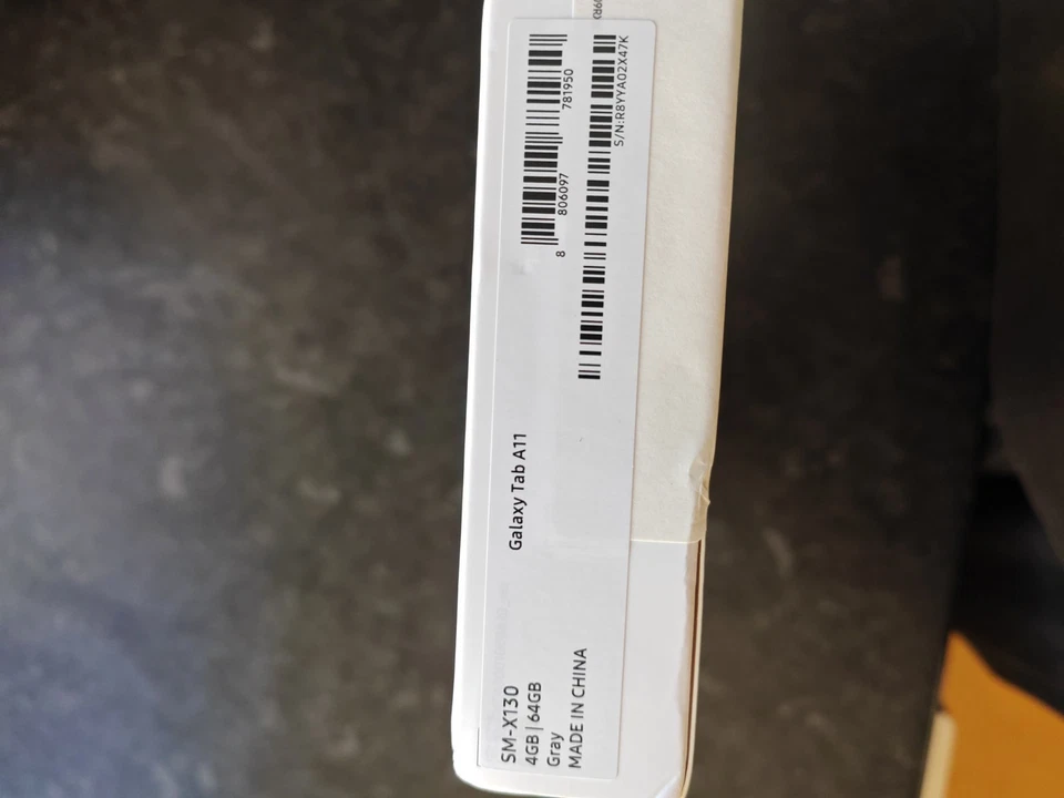 Galaxy Tab A11 Grey (SM-X130) 64gb WiFi Tablet. Brand New Sealed. - Image 2 of 3