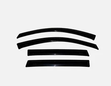 Auto Ventshade (AVS) 94817 Ventvisor Deflector; Smoke; Outside Mount; 4 pc