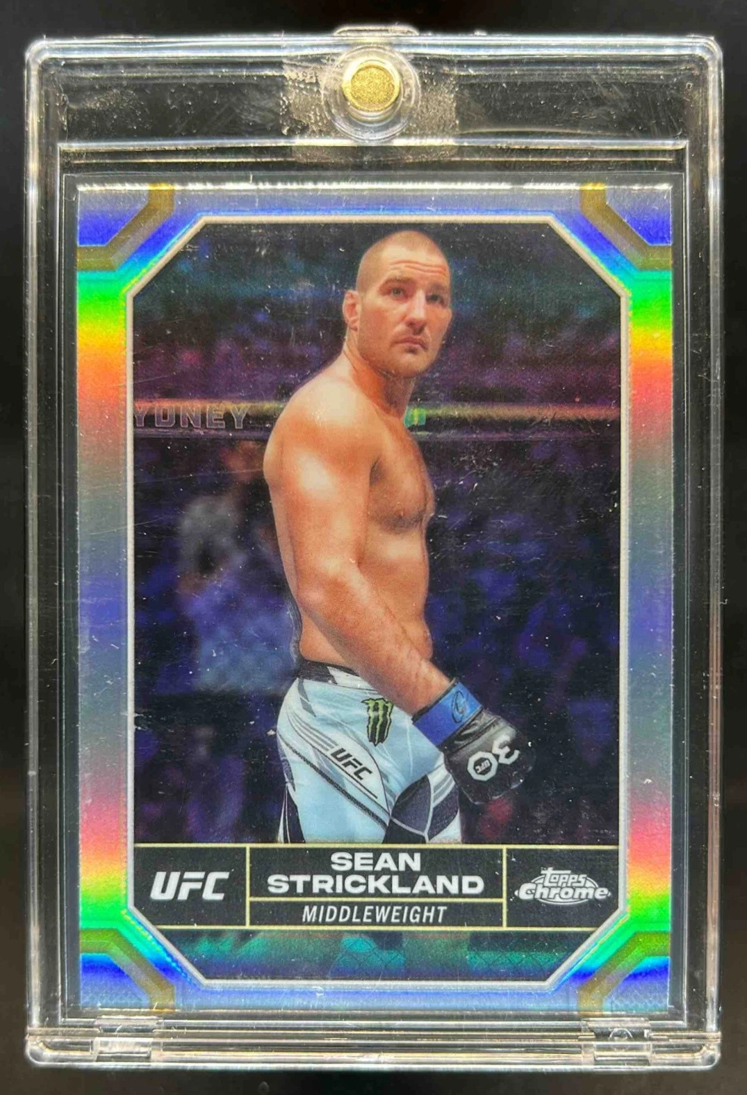 2024 Topps Chrome UFC Sean Strickland Refractor #174