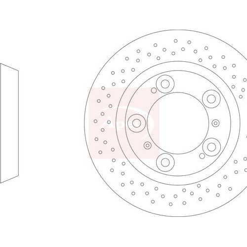 APEC Brake Disc DSK2503
