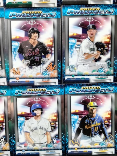 2025 Bowman Chrome Draft Baseball Prized Prospects Insert Complete (20) Card Set - Bild 5 von 8