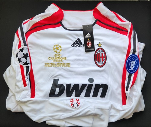 Adidas Kaka #22 2006/07 XL UCL Away Long Sleeve Jersey Soccer Football Milan Kit