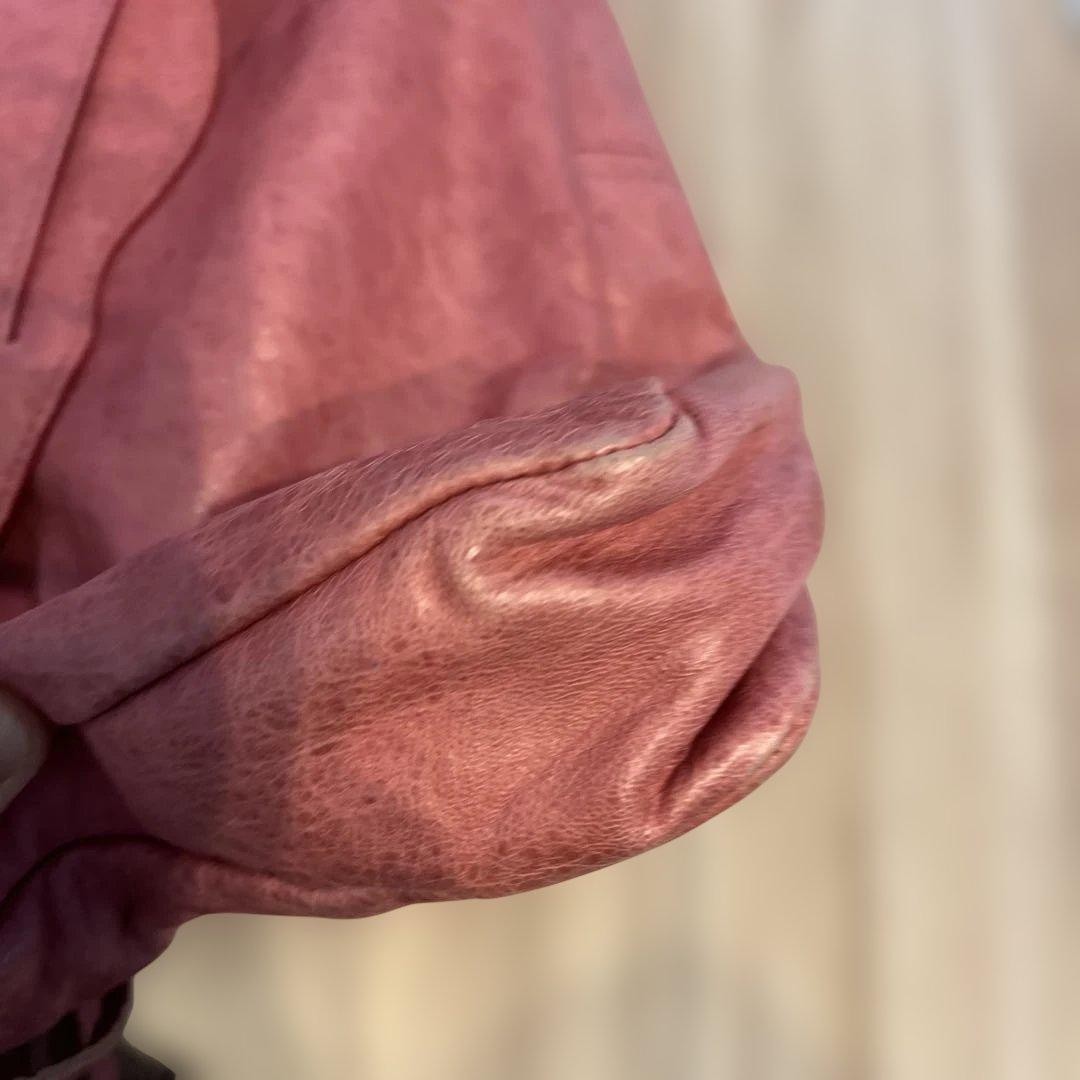 Balenciaga The First Bag Pink Leather Satchel Designer Handbag Iconic Style thumbnail 5