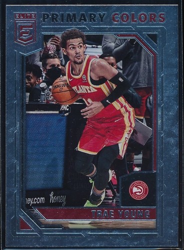 Trae Young Red Pulsar Prizm Donruss Optic 2021-22 Card #51 Atlanta