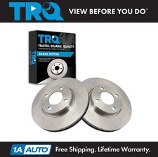 TRQ Front Brake Rotors Set For 2018-2022 Nissan Kicks 2020-2022 Versa
