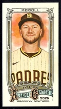 JACKSON MERRILL 2025 Topps Allen & Ginter A&G Back Mini Card #108 San Diego