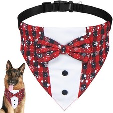 Christmas Dog Tuxedo, Outfit Adjustable X-Large, 1