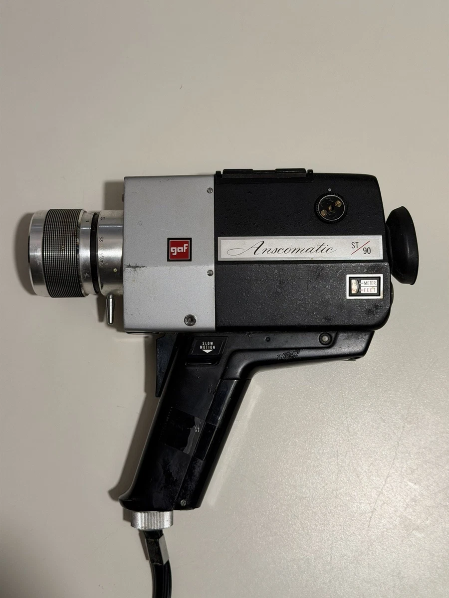Caméra Super 8 GAF ST/802 Vintage (années 70) - Fonctionnelle