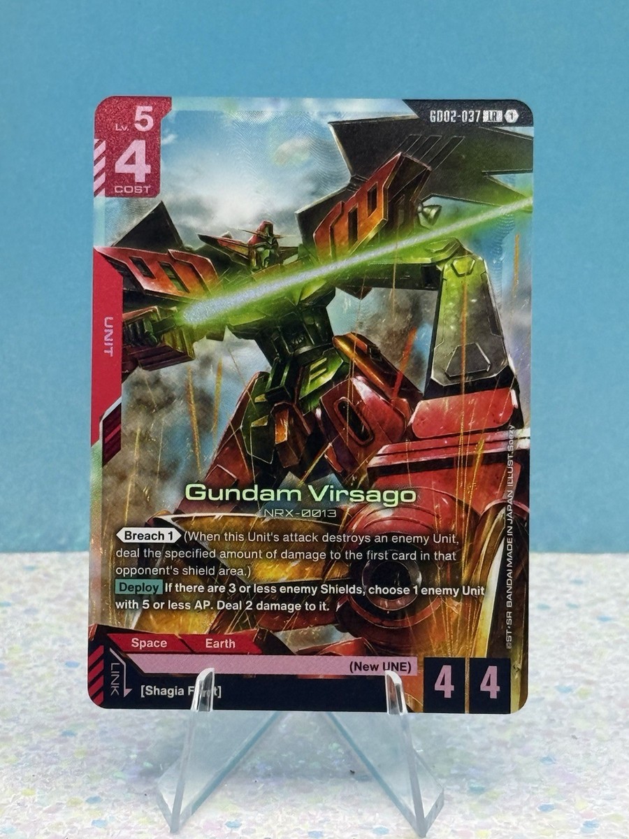 Gundam Card Game Dual Impact Gundam Virsago GD02-037 LR | eBay
