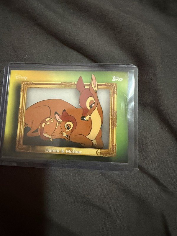 Topps Neon Collector Cards Bambi & Mother  FF-16