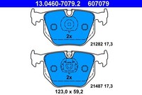 Bremsbelagsatz Scheibenbremse Ate 13.0460-7079.2 (1Satz-1Stk)