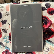 Samsung Galaxy Tab A7 Book Cover Case - Original - Gray (EF-BT500) - NEW™