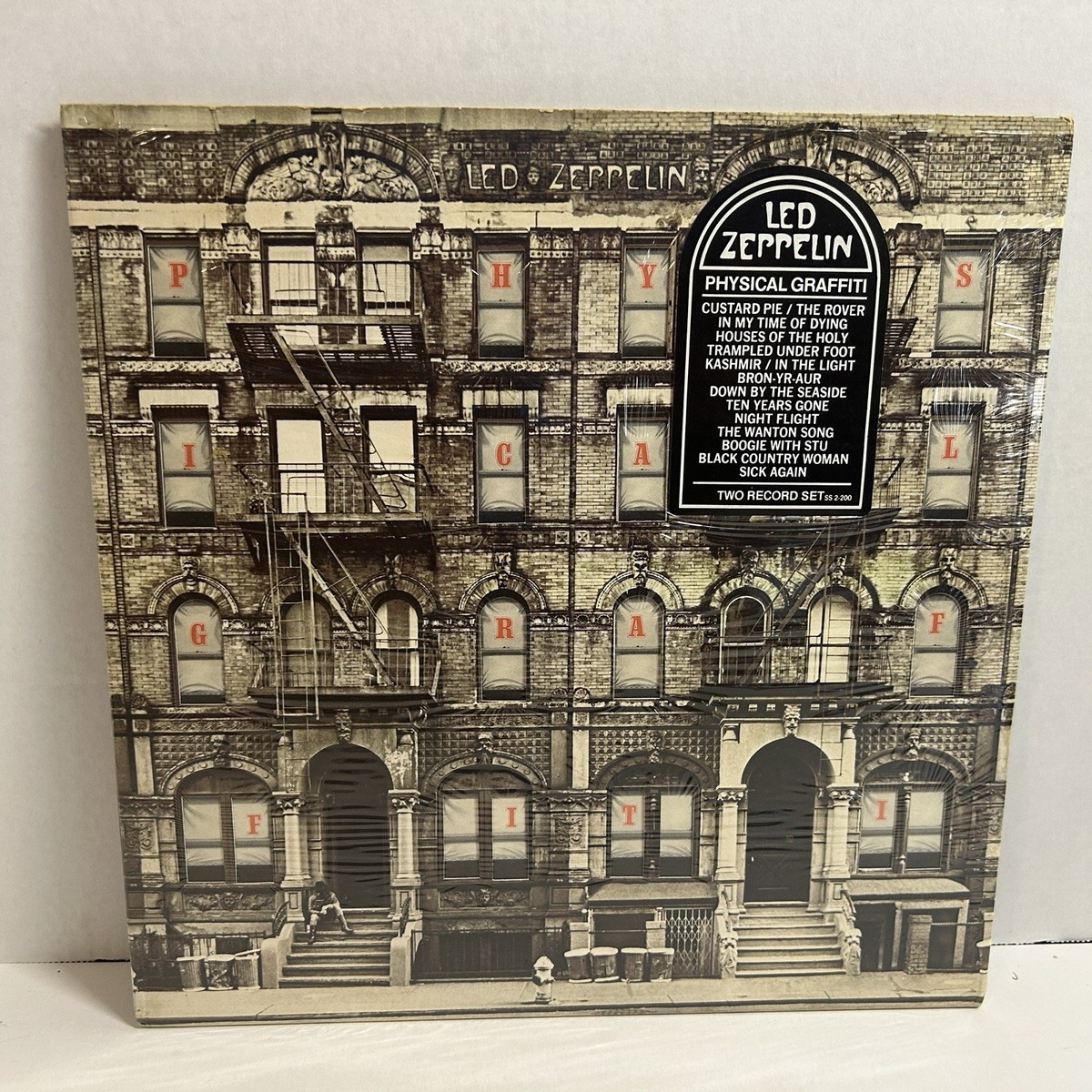 Original Led Zeppelin Physical Graffiti 2 LP Album 1975