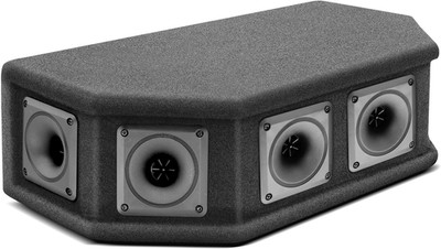 -Pro 6 Way DJ Speaker System, 300 Watt Peak Power, 150 RMS, Six 2.5 Inch Piezo H