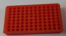 96-well Orange Microcentrifuge Tube Rack