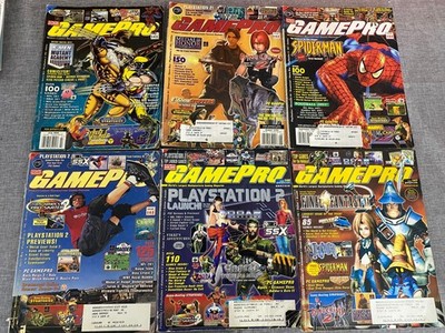 GamePro Magazine Jul - Dec 2000 Lot - Issues #142-147 - Vintage Retro Gaming