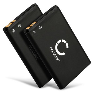 2x Akku für Olympia Chic II Philips AVENT SCD600/10 Nokia 1100 1020mAh