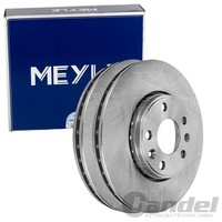 2X Meyle Bremsscheiben 296Mm Vorne Passend FÜR Renault Grand Laguna Latitude