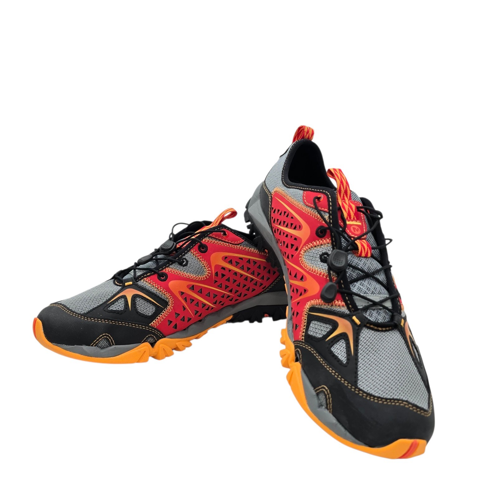 Scarpe da trail sportive Merrell uomo Capra Rapid rosso brillante Vibram taglia 11
