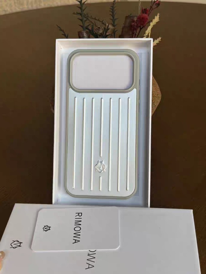 For Iphone 17 PRO Silver Rimowa Genuine Iphone Case Aluminum | eBay