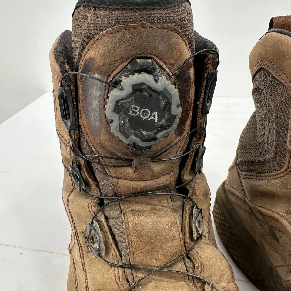 Zapatos Red Wing Para Hombres Boa Sistema de Cordones Botas de Trabajo Cuero Tostado Talla 14 D Foto 3 de 4