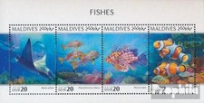 Timbres maldives 2018 Mi 7938-7941 Feuille miniature (complète. édition) neuf av