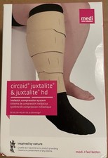MEDI Beige Circaid JUXALITE Lower Leg Compression System Medium FC Long NEW