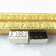 5Pcs SIEMENS V23042-A2003-B101 12VDC Power Relay 8Pins