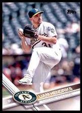 2017 Topps #262 Liam Hendricks Oakland Athletics