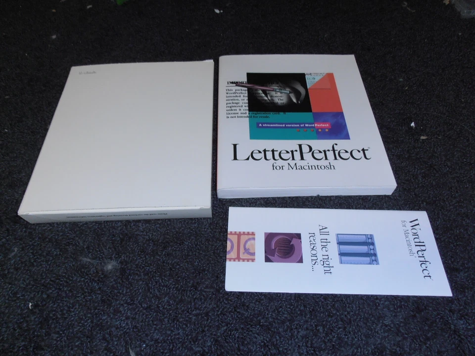 LetterPerfect (Mac, 1992)  - Image 2 of 3