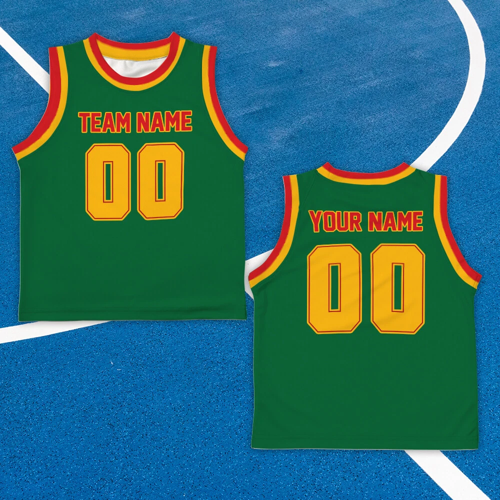Personalized Kids Basketball Jersey, Custom Basketball Jersey