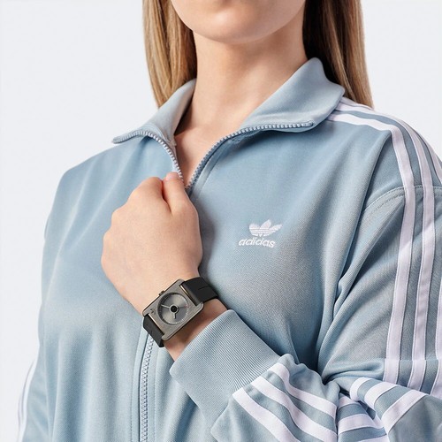 Adidas Originals Czarny Unisexs Analogowy zegarek Retro Pop One AOST23563 - Zdjęcie 5 z 7
