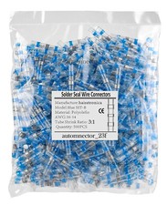 500pcs Solder Seal Heat Shrink Butt Wire Connectors Terminals Waterproof set kit