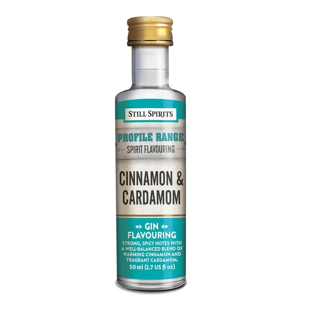 Still Spirits Essence Profiles Cinnamon and Cardamom Gin for Spirit Flavouring